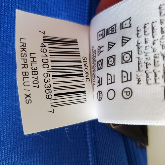 BCBGMAXAZRIA Simone Bandage Skirt in Blue / XS - Picture 5 of 5